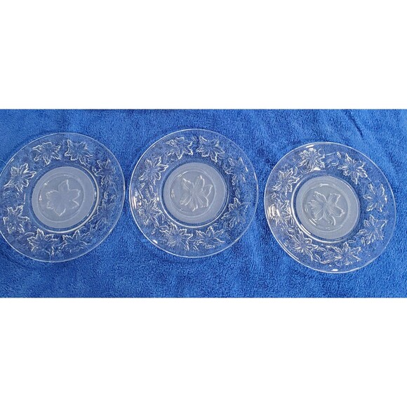 Vintage Princess House Fantasia dessert plates 3 count - Picture 1 of 9